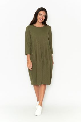 ORIENTIQUE - Essential Dress Bubble - Dark Oak