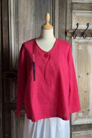 Geesje Sturre - Linnen Jasje kort - Pink