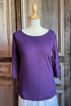 HeArt - Basic shirt 3/4 mouw - Purple