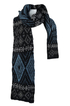 Heart - Sjaal Grenoble blauw