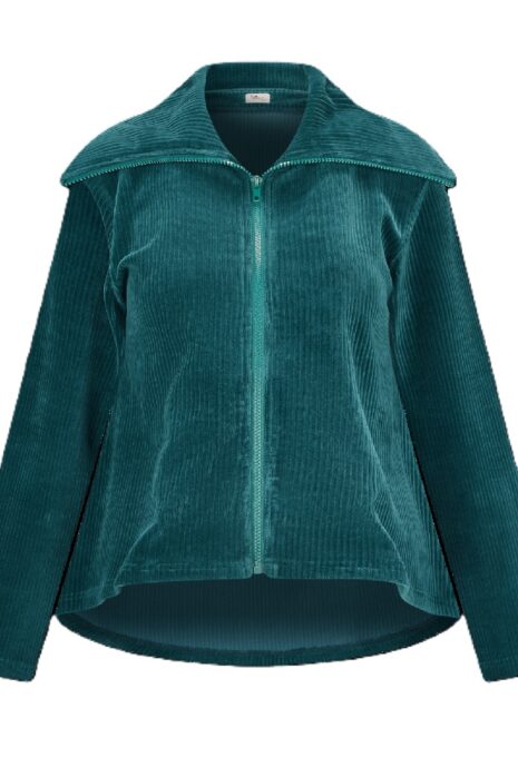 HeArt – Ibu Vest met rits – Petrol