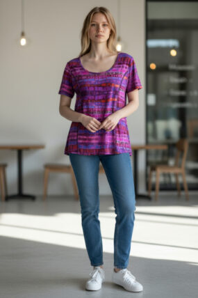 HeArt - Nasha top - Purple