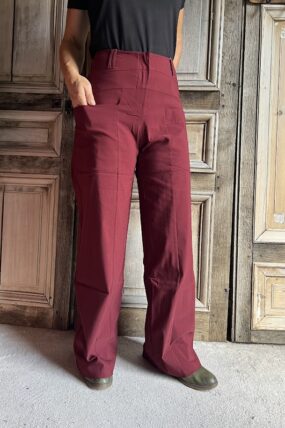 HeArt - Broek Triangle viscose - Maroon