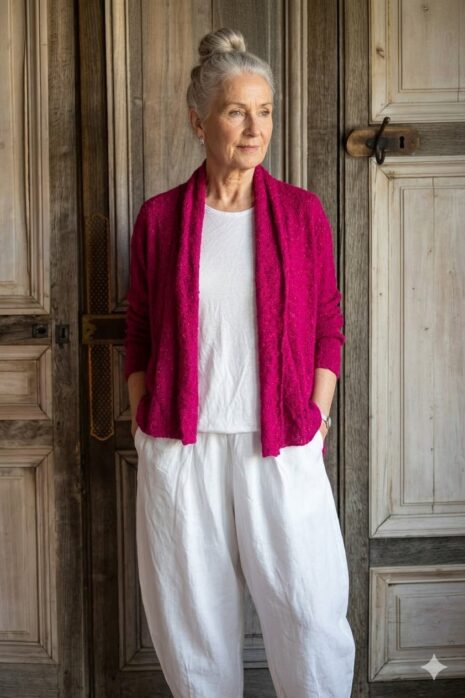 Heart – Chaca Vest – Fuksia (magenta)