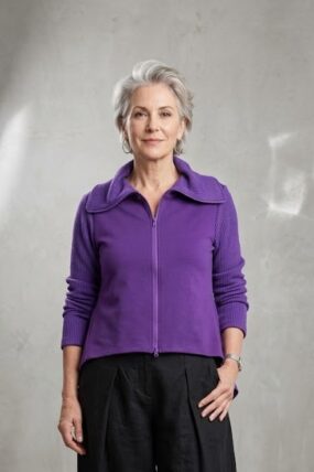 HeArt - Ibu Vest met rits - Purple