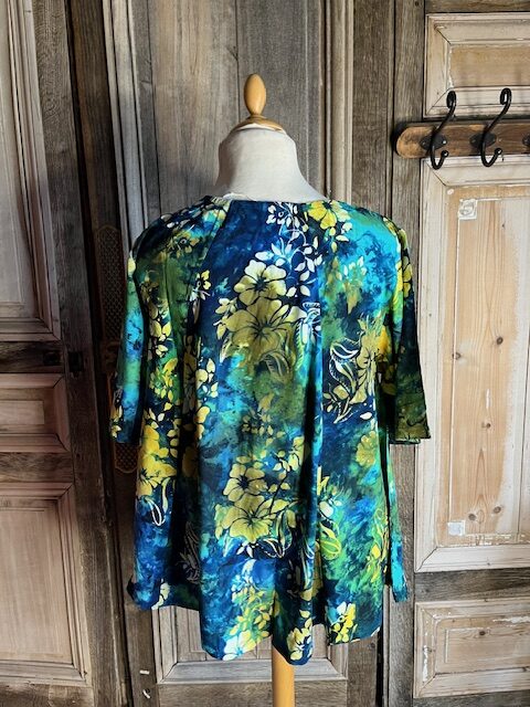 Normal Crazy - Blouse New Moza korte mouw Batik - Afbeelding 2