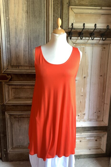 Normal Crazy Dress Aline rayon oranje rood