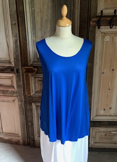 Normal Crazy top Aline -10 royal blue