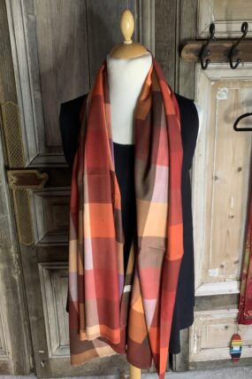 BB style viscose sjaal blok