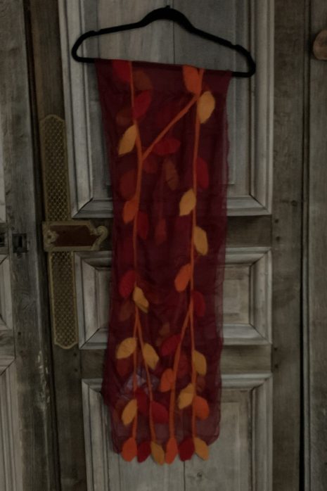 MooiVilt – gevilt sjaal op zijde