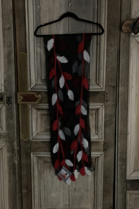 MooiVilt – gevilt sjaal op zijde
