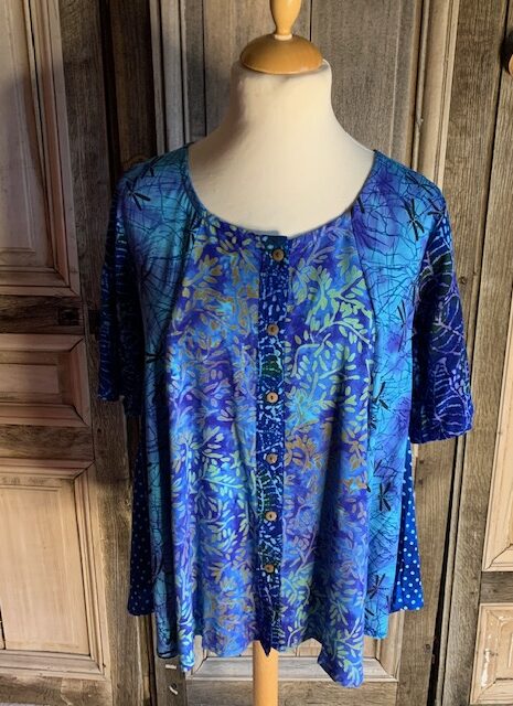 Normal Crazy – Blouse New Moza korte mouw*