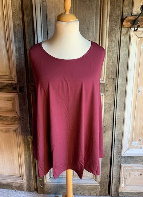 Normal Crazy Top Aline kleur Maroon