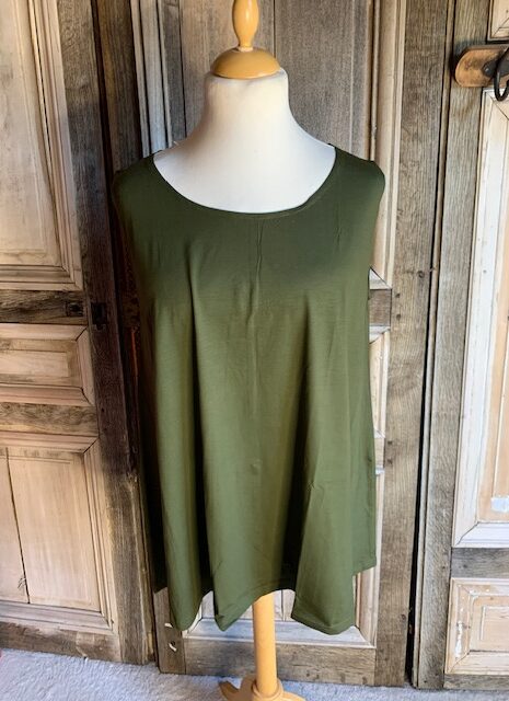 Normal Crazy Top Alinekleur Olive green