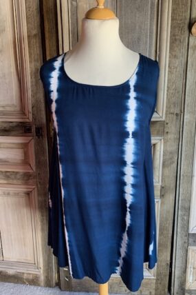 Normal Crazy top Aline Td Blue White