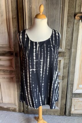 Normal Crazy top Aline Td Black white