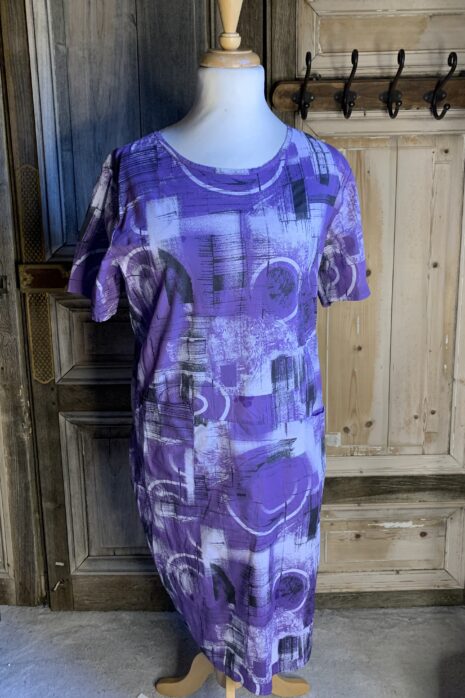 BB Style – katoenen jurk – Lavendel