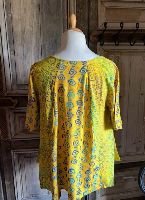 Normal Crazy - Blouse New Moza korte mouw Batik - Afbeelding 2