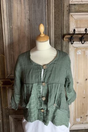 BB Style blouse jasje divers - groen