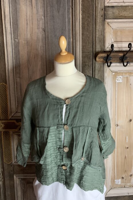 BB Style blouse jasje divers – groen