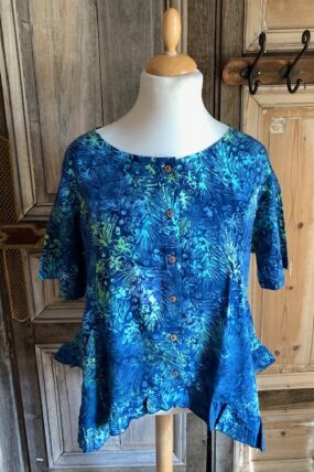 Normal Crazy - Blouse Diva met korte mouw