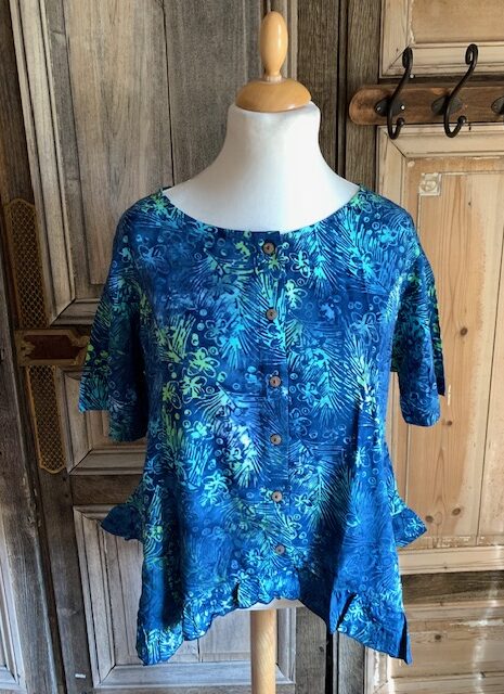 Normal Crazy – Blouse Diva met korte mouw