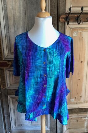 Normal Crazy - Blouse Diva met korte mouw