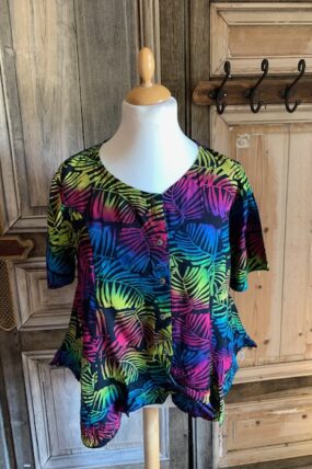 Normal Crazy - Blouse Diva met korte mouw