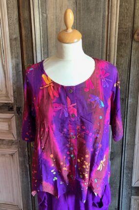 Normal Crazy - New Jipsy korte mouw batik