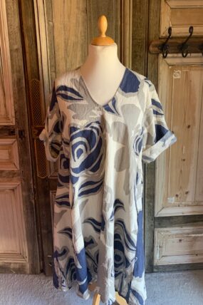 BB Style - Linnen jurk print
