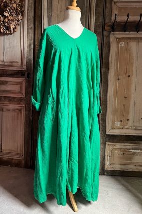 BB Style - Linnen jurk XL - Groen