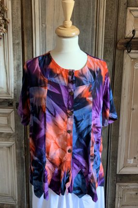 Normal Crazy - Blouse India Tie dye