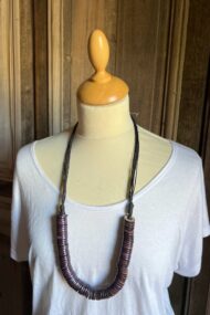 Normal Crazy - Houten Ketting - Paars
