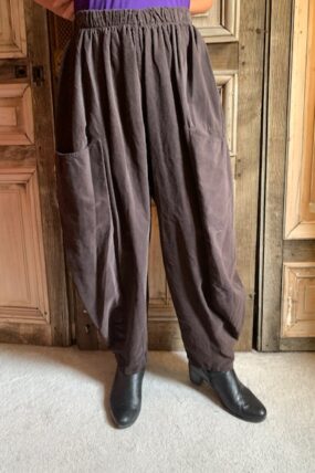 Moonshine - Broek babyrib - Bruin