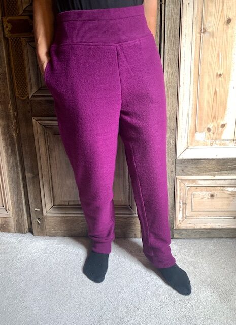 Himalaya – Wollen broek – Joggpants violet