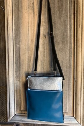 Maria La Verda - Tas Petrol/Zilver