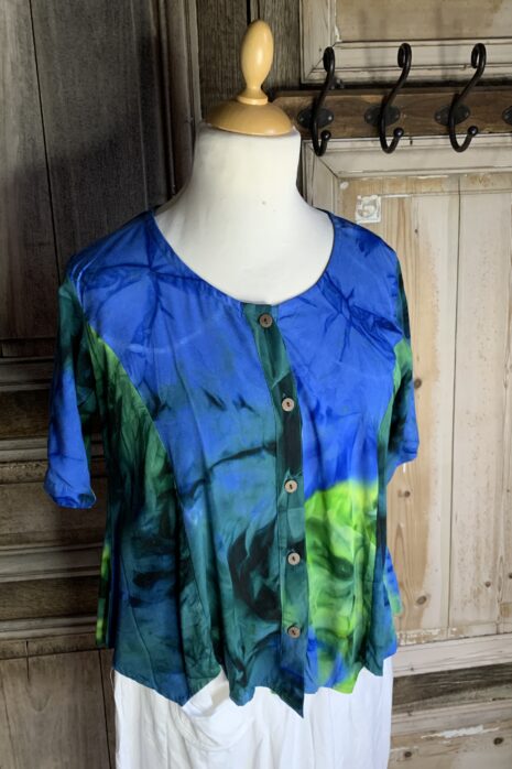 Normal Crazy – New Jipsy kort mouw batik tiedye