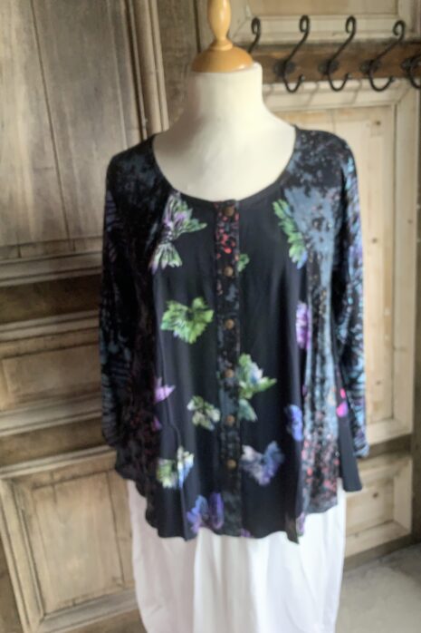 Normal Crazy – Blouse New Moza lange mouw p/w