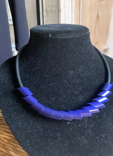 Tjonge Jonge Sieraden – Collier cilinders – Multi colour (kopie)