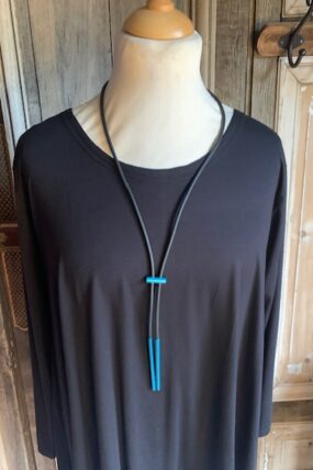 Tjonge Jonge Sieraden - Collier lang blauw