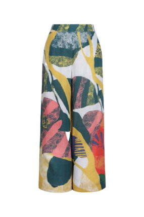 IVKO - Linnen broek - maximalist tropics pattern