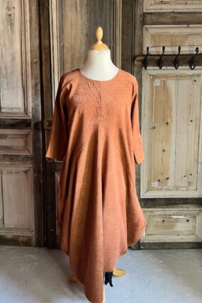 Normal Crazy - Corduroy jurk Balon - Camel