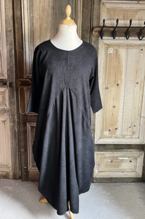 Normal Crazy - Corduroy jurk Balon - Black