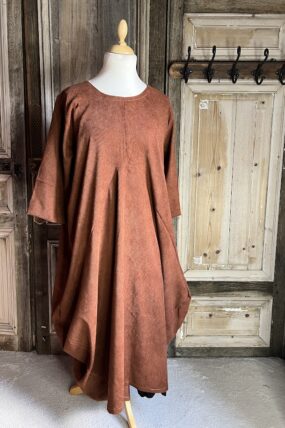 Normal Crazy - Corduroy jurk Balon - Brique