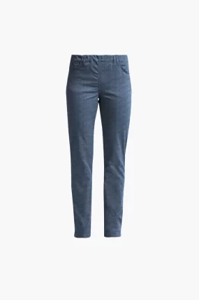 LauRie - Kelly Regular Corduroy (#101015)  - Blue Denim Herringbone