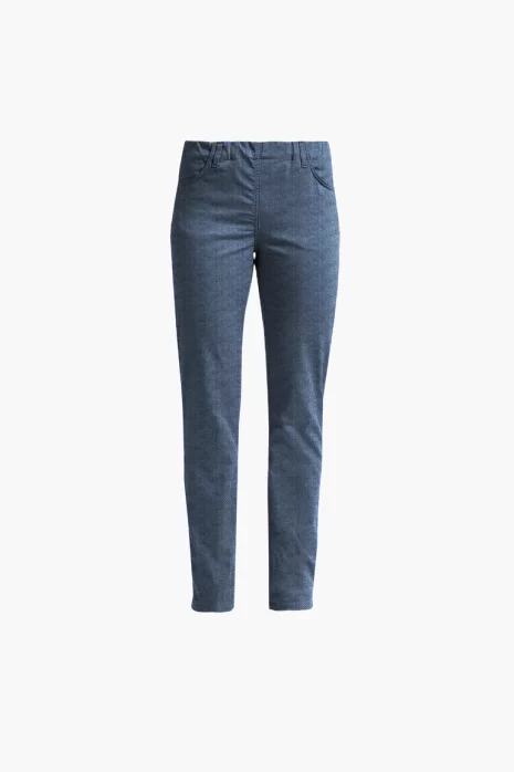 LauRie – Kelly Regular Corduroy (#101015) – Blue Denim Herringbone