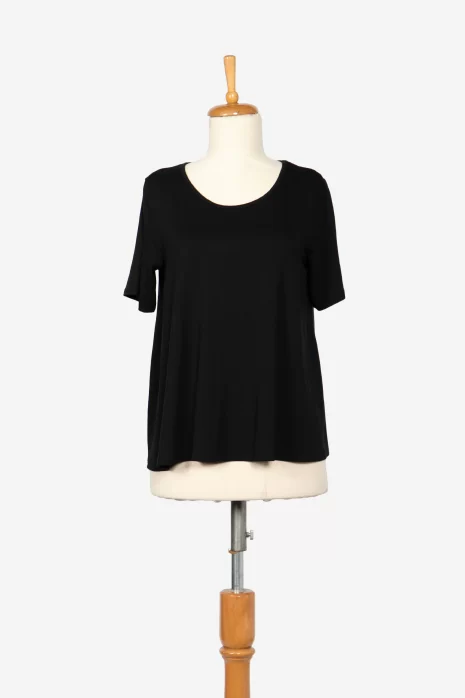 Luukaa – Basic Shirt – Black