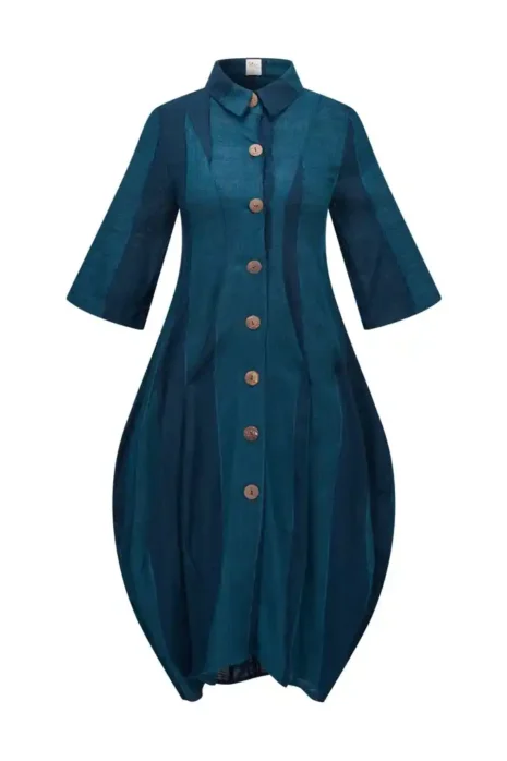 VERWACHT HeArt – Len jurk – Blue