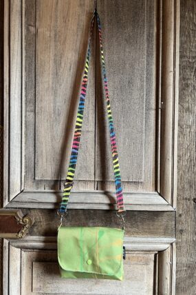 LIEZ -  handmade Tas - Schoudertasje - Groen