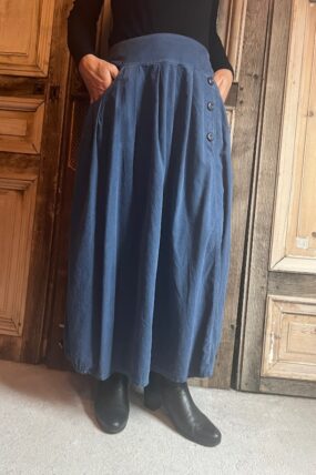 MB Style - Rib rok knoop  - Blauw